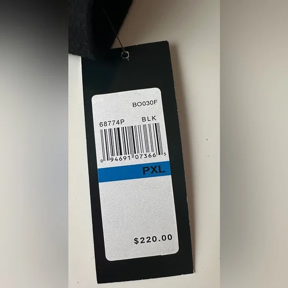 NWT Forecaster of Boston Black Wool Blend Pea Coat Women’s Petite XL PXL $220 - Picture 4 of 7